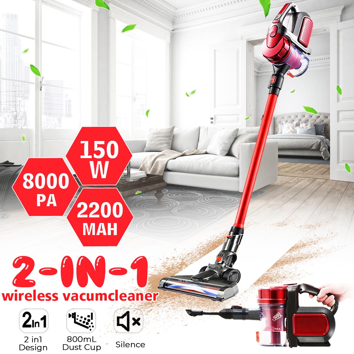 Vacuum Cleaner For Home Portable Wireless Suction Carpet Sweep Dust Collector Handheld Cordless